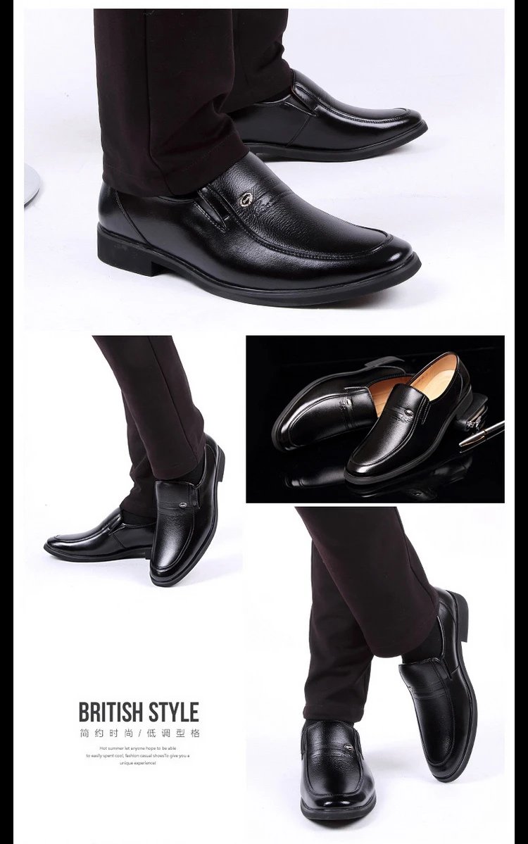Leather Men Formal Shoes Luxury Brand 2022 Men's Loafers Dress Moccasins Breathable Slip on Black Driving Shoes Plus Size 38-44 Leather Men Formal Shoes Luxury Brand 2022 Men's Loafers Dress Moccasins Breathable Slip on Black Driving Shoes Plus Size 38-44