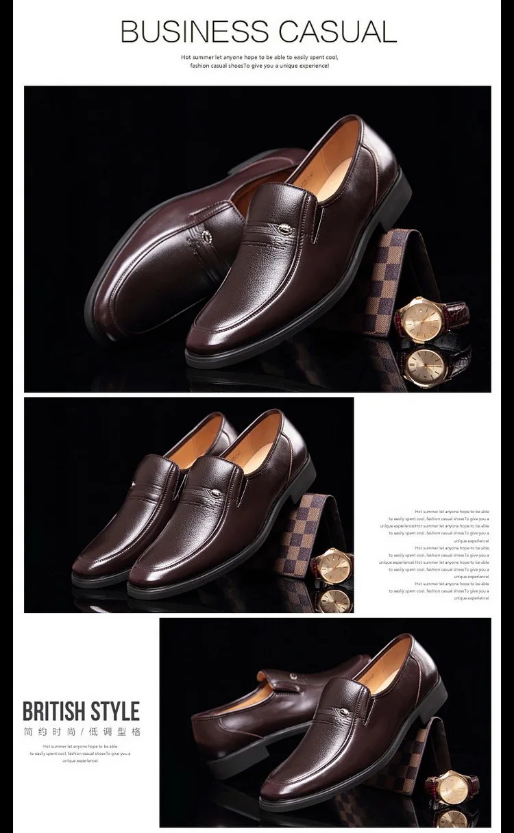 Leather Men Formal Shoes Luxury Brand 2022 Men's Loafers Dress Moccasins Breathable Slip on Black Driving Shoes Plus Size 38-44 Leather Men Formal Shoes Luxury Brand 2022 Men's Loafers Dress Moccasins Breathable Slip on Black Driving Shoes Plus Size 38-44