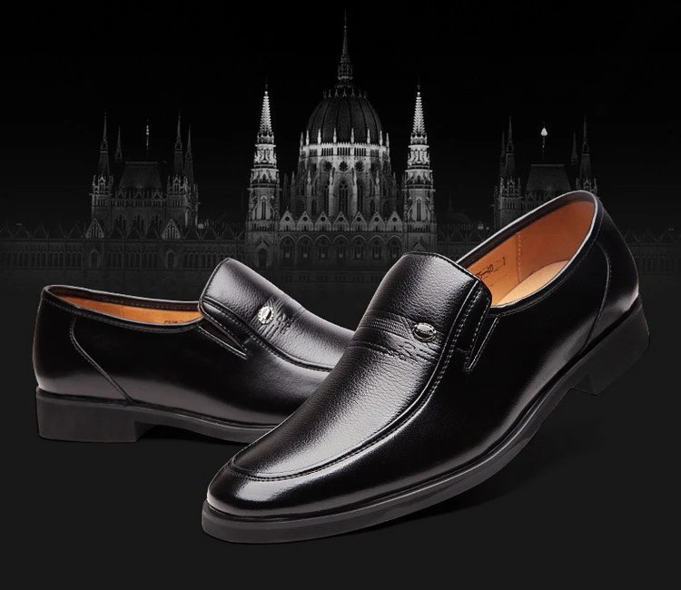 Leather Men Formal Shoes Luxury Brand 2022 Men's Loafers Dress Moccasins Breathable Slip on Black Driving Shoes Plus Size 38-44 Leather Men Formal Shoes Luxury Brand 2022 Men's Loafers Dress Moccasins Breathable Slip on Black Driving Shoes Plus Size 38-44