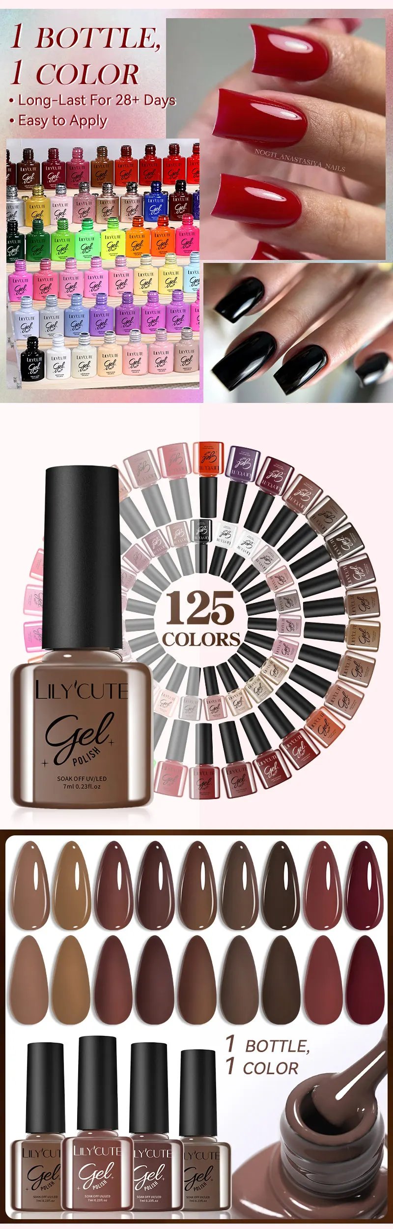 LILYCUTE 7ml Gold Sparkling Glitter Gel Nail Polish Semi Permanent UV Gel Soak off UV LED Nail Gel Varnish For Nail Manicure DIY LILYCUTE 7ml Gold Sparkling Glitter Gel Nail Polish Semi Permanent UV Gel Soak off UV LED Nail Gel Varnish For Nail Manicure DIY