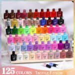 LILYCUTE 7ml Gold Sparkling Glitter Gel Nail Polish Semi Permanent UV Gel Soak off UV LED Nail Gel Varnish For Nail Manicure DIY - Image 5