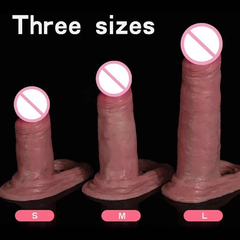 Real Veins Soft Penis Sleeve Penis Extender Liquid Silicone Condoms Delay Ejaculation Sex Toys For Men Dick Enlargement Longer