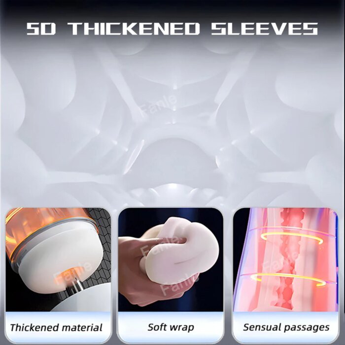 Automatic Sucking Male Masturbator Vibration Blowjob Machine Heating Pussy Penis Pump Masturbation Cup Sex Toys for Men Supplies - Image 4