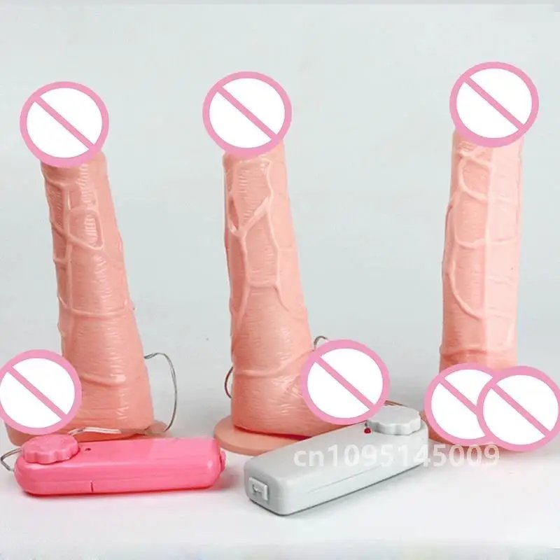 Dildos Skin Feeling Realistic Toys Soft Material Huge Big Penis with for Dildo Cup Suction Sex Women Penis Vibrates USB Adult