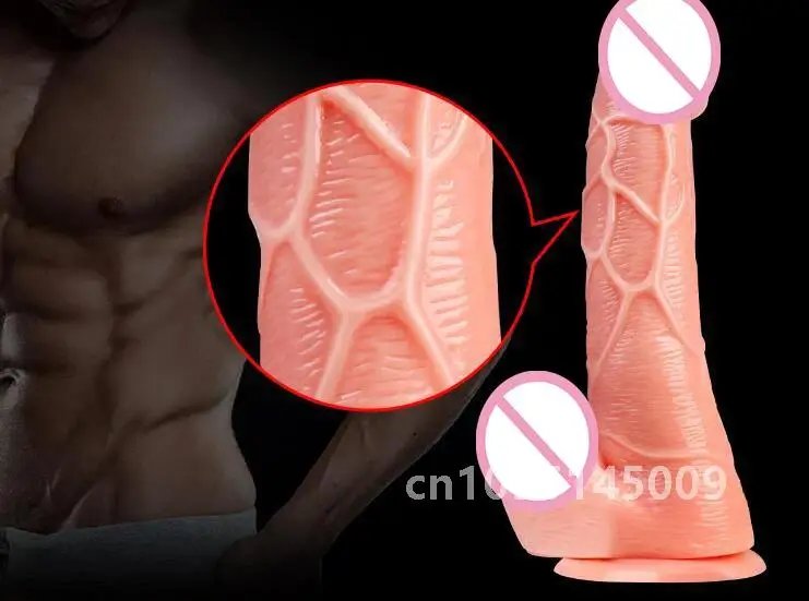 Dildos Skin Feeling Realistic Toys Soft Material Huge Big Penis with for Dildo Cup Suction Sex Women Penis Vibrates USB Adult