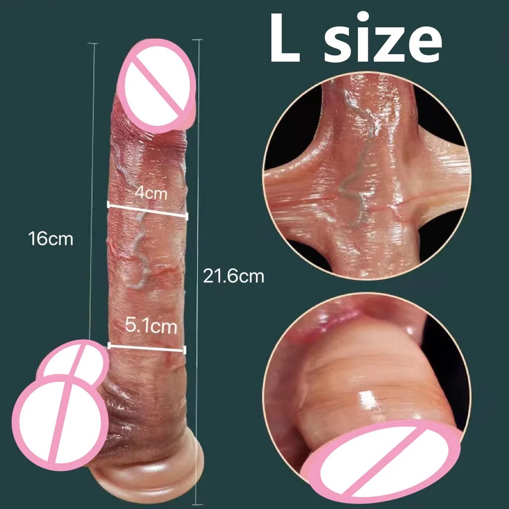 2.0 Dick Upgraded Version Of Sliding Testicle Realistic Penis For Women Sliding Foreskin Dildo Anal Sex Toy For Couple Silicone 2.0 Dick Upgraded Version Of Sliding Testicle Realistic Penis For Women Sliding Foreskin Dildo Anal Sex Toy For Couple Silicone