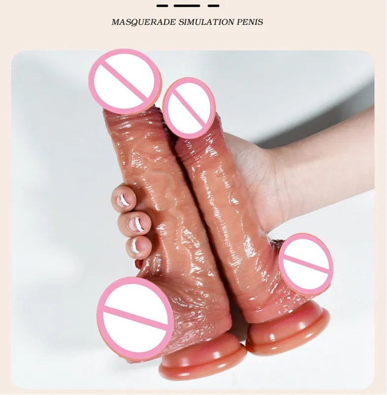 2.0 Dick Upgraded Version Of Sliding Testicle Realistic Penis For Women Sliding Foreskin Dildo Anal Sex Toy For Couple Silicone 2.0 Dick Upgraded Version Of Sliding Testicle Realistic Penis For Women Sliding Foreskin Dildo Anal Sex Toy For Couple Silicone