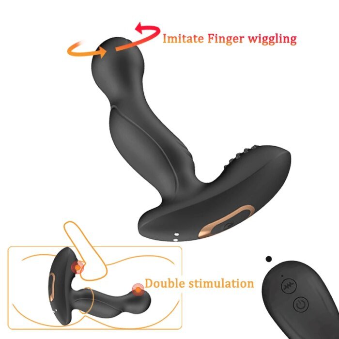 Anal Vibrator Butt Plug Male Prostate Massager Dildo Remote Control Anus Plug Stimulator Masturbator Sex Toys For Adults Gay - Image 1