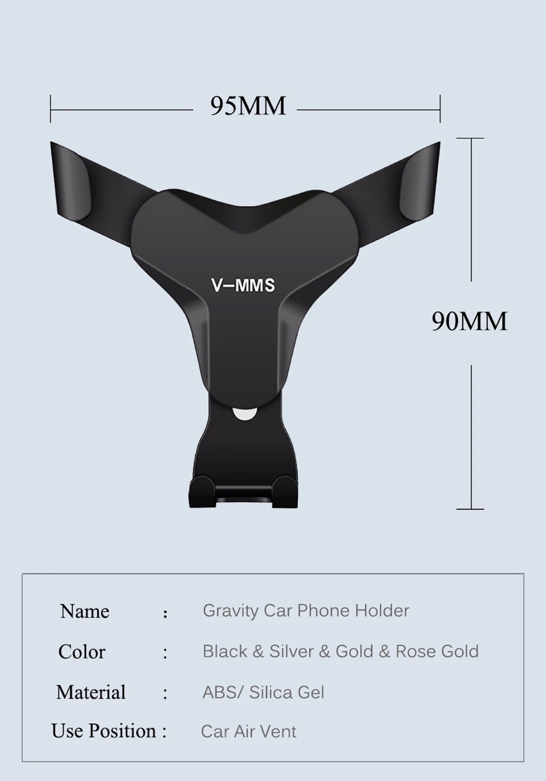 Gravity Car Holder Auto Air Vent Mount Clip for IPhone 15 Xiaomi Samsung Bracket Cell Holder No Magnetic GPS Mobile Phone Stand Gravity Car Holder Auto Air Vent Mount Clip for IPhone 15 Xiaomi Samsung Bracket Cell Holder No Magnetic GPS Mobile Phone Stand