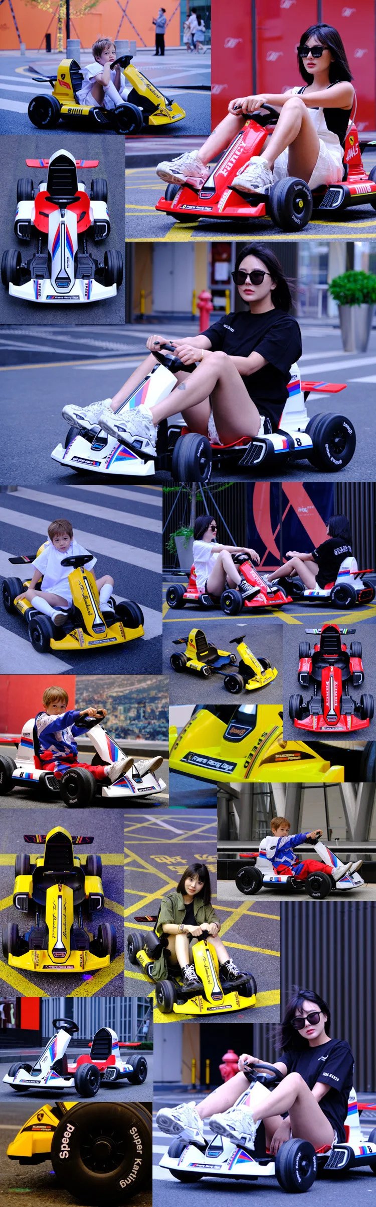 JOYLOVE Children's Electric Cars Children's Four-wheeled Cars Toy Cars Baby Carriages Drift Cars Adult Karts Can Sit On People JOYLOVE Children's Electric Cars Children's Four-wheeled Cars Toy Cars Baby Carriages Drift Cars Adult Karts Can Sit On People