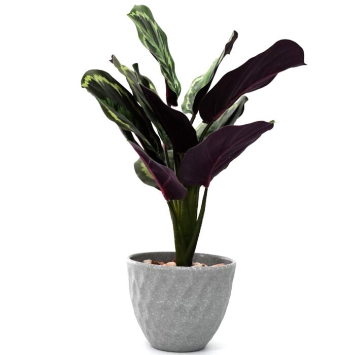 Little Luxe Leaves Vase, Fake Leaves, Silk Leaves Arrangements for Home ,Office Parties - Image 1