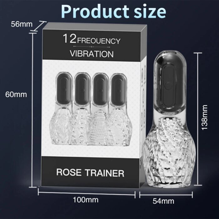 Male Masturbator Cup Vibrators Sex Toys for Men Soft Pussy Transparent Vagina Cup Oral Tornado Masturbate Adult supplies Vacuum - Image 6
