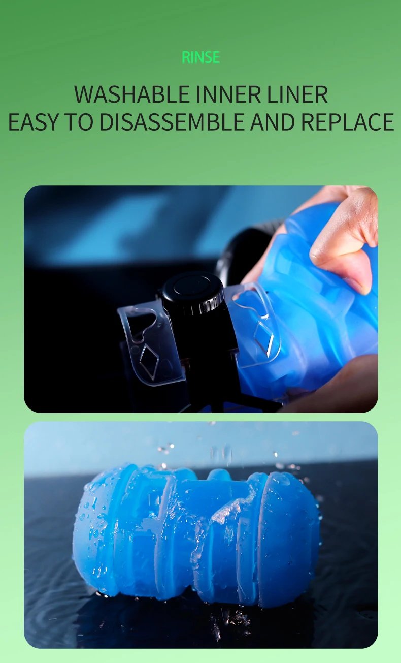 THRUSTING-King 12cm 6-Segment Fixed-point Telescopic Male Masturbator One-Key Burst Masturbation Cup Trainer Sex Toys for Men