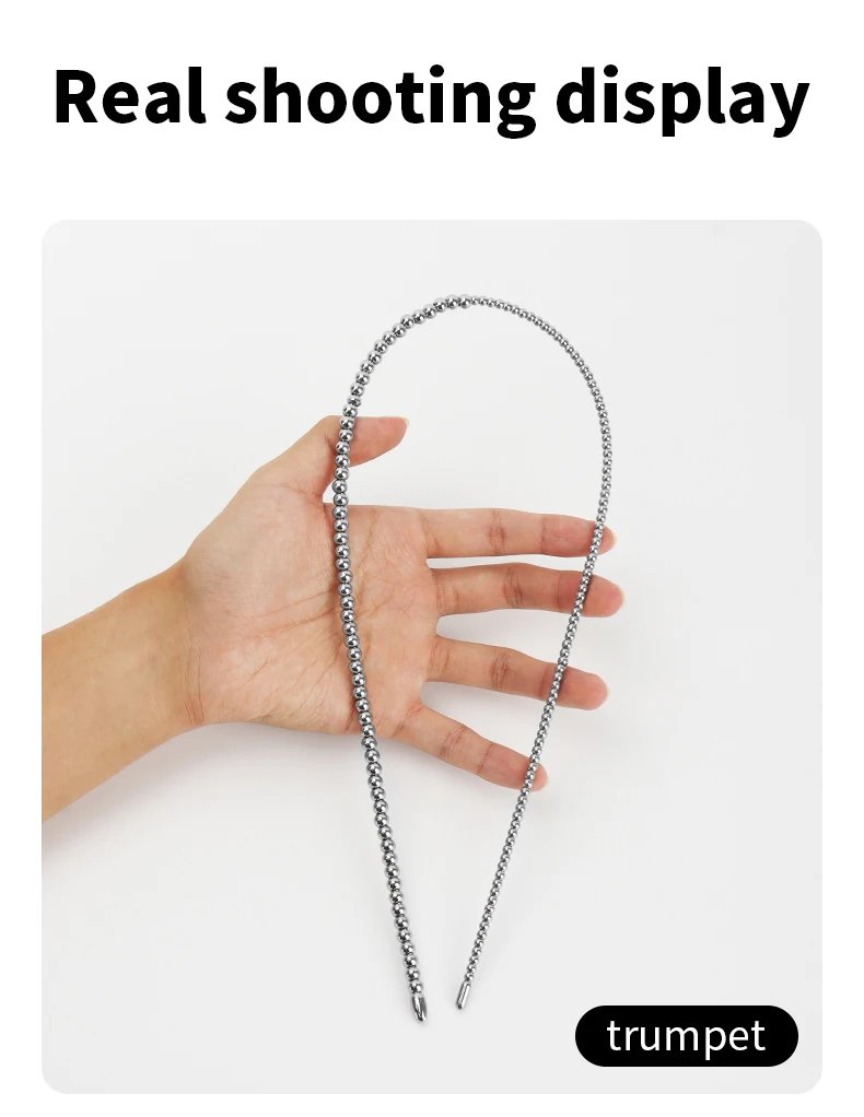 Long Stainless Steel Urethral Sounds Dilators Multi Beads Penis Plug Horse Eye Stick Dilator Masturbation Rod Adult Sex Toys