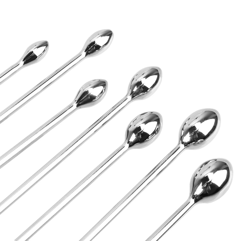 Metal Urethral Catheter Horse Eye Stimulation Male Urethral Dilator Penis Plug Sounding Sex Toys for Men Male Chastity Device