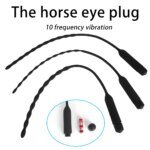 10 Frequency Urethral Vibrator Catheter Penis Plug Sex Toy for Men Vibrating Urethral Plug Penis Insertion Urethra Sound Dilator - Image 4