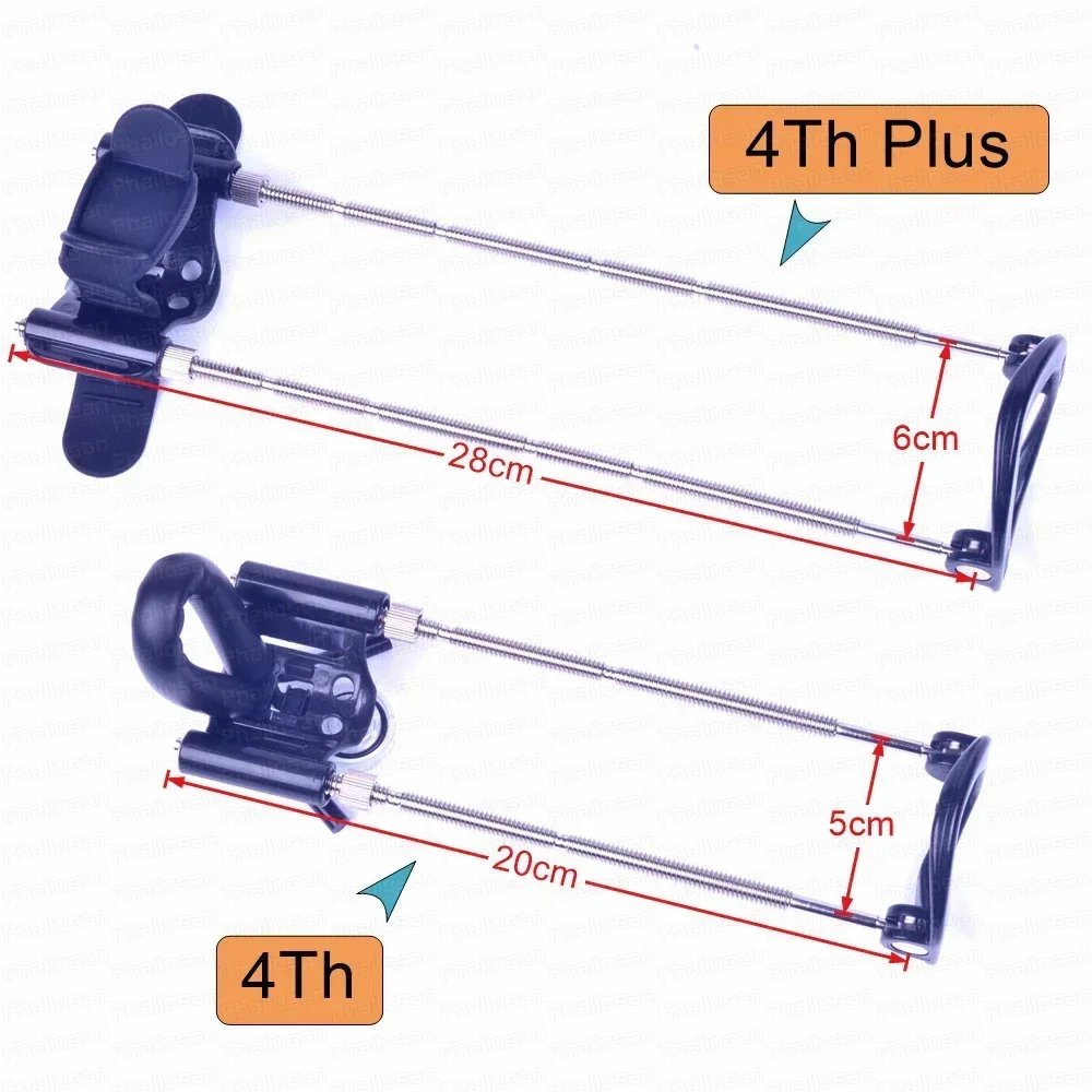 4th Generation Male Enlarger Stretcher Tension Traction Correction Bending Penis Extender Enlarger Device for Men Penis Extender