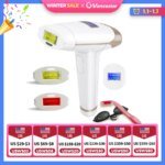Updated Laser Epilator 21J 2in1 Replaceable Lamp Rejuvenation Permanent Painless IPL Hair Removal for Women Men Free Shipping