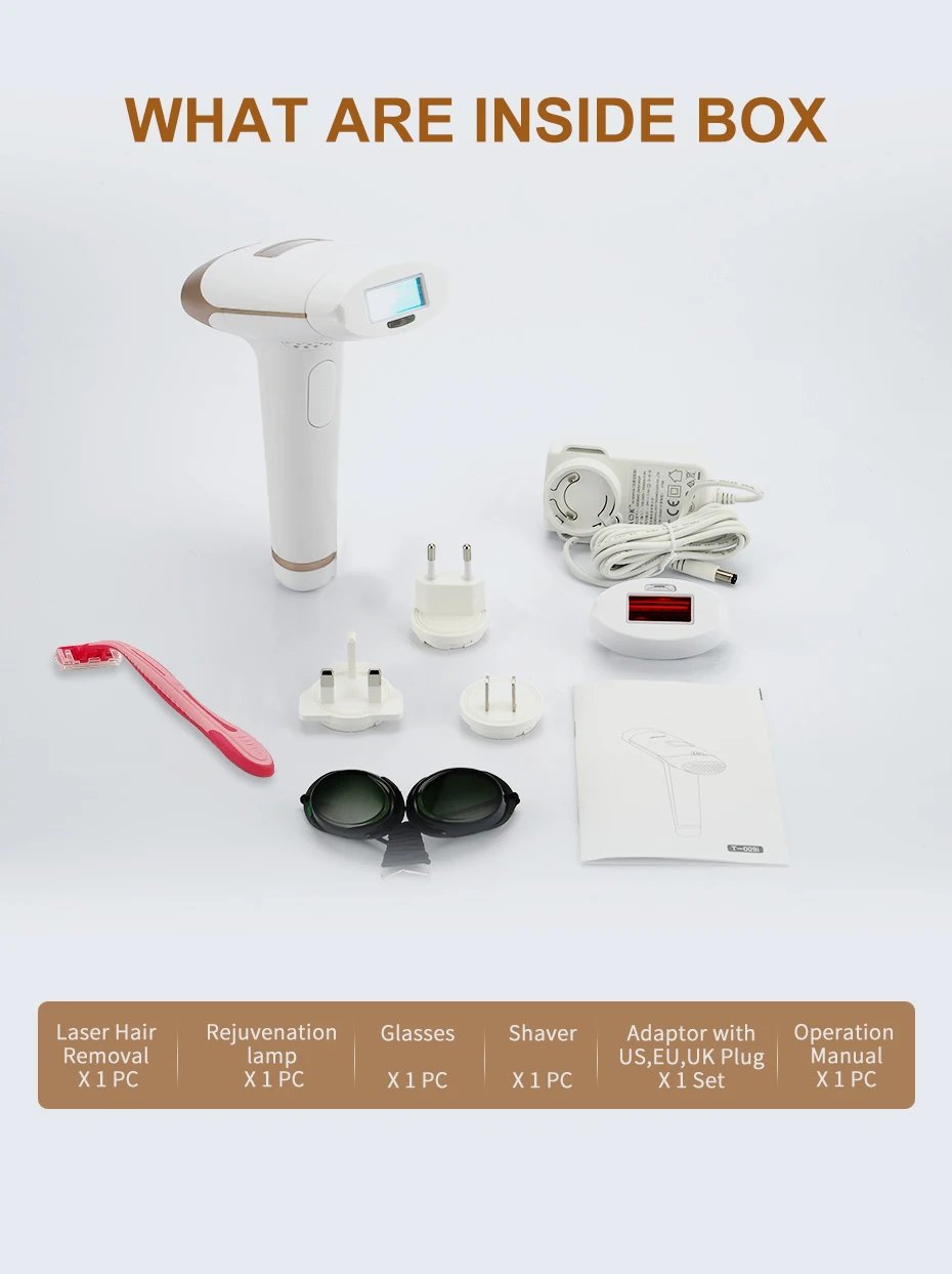 Updated Laser Epilator 21J 2in1 Replaceable Lamp Rejuvenation Permanent Painless IPL Hair Removal for Women Men Free Shipping Updated Laser Epilator 21J 2in1 Replaceable Lamp Rejuvenation Permanent Painless IPL Hair Removal for Women Men Free Shipping