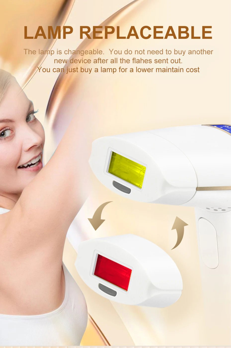Updated Laser Epilator 21J 2in1 Replaceable Lamp Rejuvenation Permanent Painless IPL Hair Removal for Women Men Free Shipping Updated Laser Epilator 21J 2in1 Replaceable Lamp Rejuvenation Permanent Painless IPL Hair Removal for Women Men Free Shipping