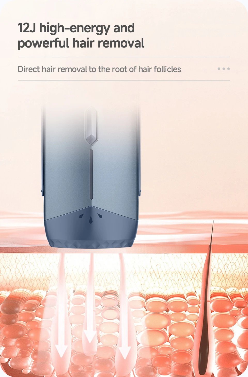 Mlay T18 ICE Cooling Hair Removal Device With Unlimited Shots Permanent IPL Laser Home Use Painless Epilator For Women Men