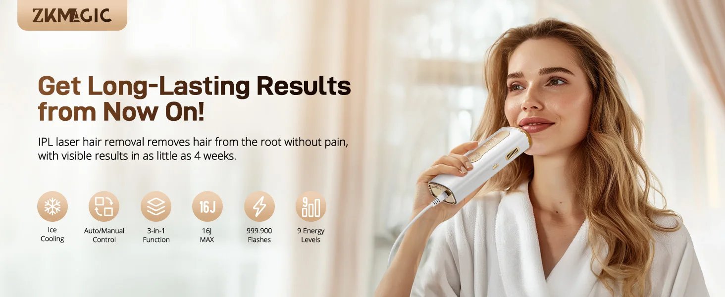 IPL Hair Remover Laser Epilator Devices ICE Cooling 999900 Flashes 3 IN 1 Permanent Painless Whole Body Treament For Women Men IPL Hair Remover Laser Epilator Devices ICE Cooling 999900 Flashes 3 IN 1 Permanent Painless Whole Body Treament For Women Men