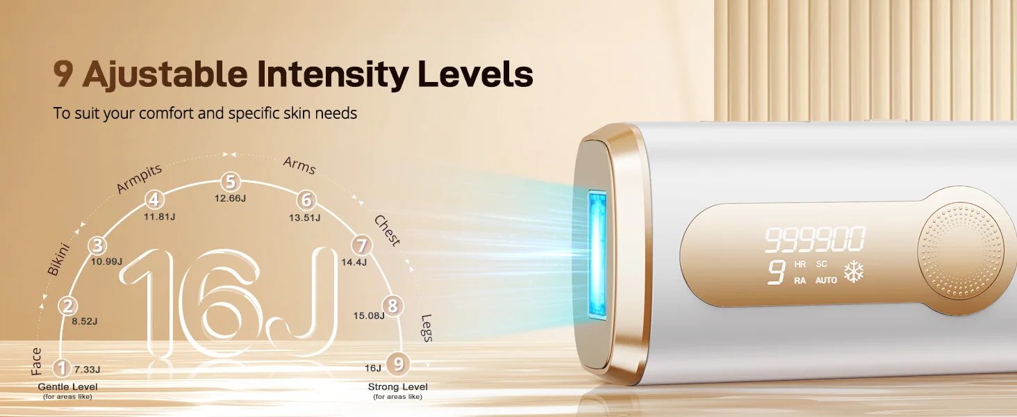 IPL Hair Remover Laser Epilator Devices ICE Cooling 999900 Flashes 3 IN 1 Permanent Painless Whole Body Treament For Women Men IPL Hair Remover Laser Epilator Devices ICE Cooling 999900 Flashes 3 IN 1 Permanent Painless Whole Body Treament For Women Men