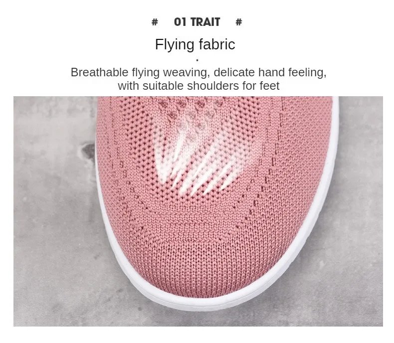 Hot Selling Knitted Flat Sole Single Shoes for Women In Spring and summer 2023 New Style Breathable Casual Shoes for Lazy Women Hot Selling Knitted Flat Sole Single Shoes for Women In Spring and summer 2023 New Style Breathable Casual Shoes for Lazy Women