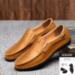 Man Summer Sneakers High Quality Handmade Leather Luxury Men's Shoe Casual Outdoor Flat Bottom Driving Shoes Zapatos De Hombre - Image 2