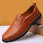 Man Summer Sneakers High Quality Handmade Leather Luxury Men's Shoe Casual Outdoor Flat Bottom Driving Shoes Zapatos De Hombre - Image 5