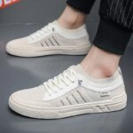 Summer Men's Shoes Breathable Mesh Canvas Shoe Light Walking Flats Comfort Casual Sneakers for Men 2024Loafers Zapatillas Hombre - Image 3