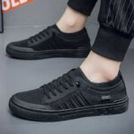 Summer Men's Shoes Breathable Mesh Canvas Shoe Light Walking Flats Comfort Casual Sneakers for Men 2024Loafers Zapatillas Hombre - Image 2