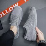 Summer Men's Shoes Breathable Mesh Canvas Shoe Light Walking Flats Comfort Casual Sneakers for Men 2024Loafers Zapatillas Hombre - Image 4