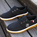 Summer Mens Canvas Shoes Fashion Platform Sneakers for Men Casual Walking Breathable Shoes 2023 Male Loafers Zapatillas Hombre - Image 4