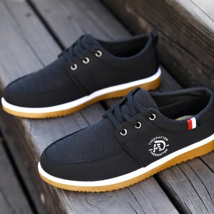Summer Mens Canvas Shoes Fashion Platform Sneakers for Men Casual Walking Breathable Shoes 2023 Male Loafers Zapatillas Hombre - Image 4