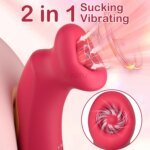 Sex Toys Tongue Licking Vibrator Clitoris Stimulator Massager Dildo Vibrator Masturbation Tools Women Vibration Adult Supplies - Image 5