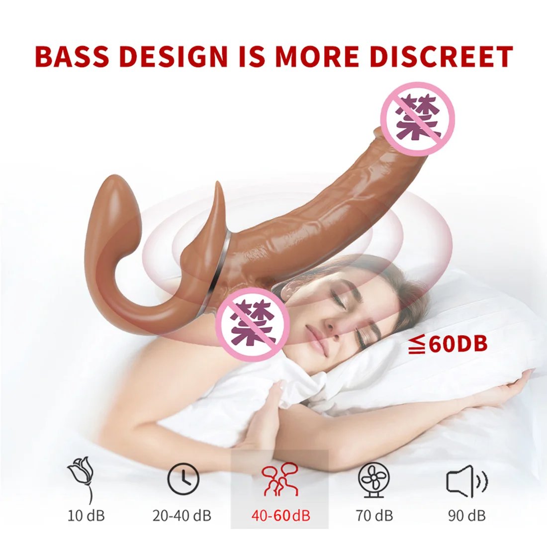 Lesbian Telescopic Dildo Vibrator Strapless Strap-on For Women Double-heads G Spot Vibrating Vagina Prostate Massager Sex Toys