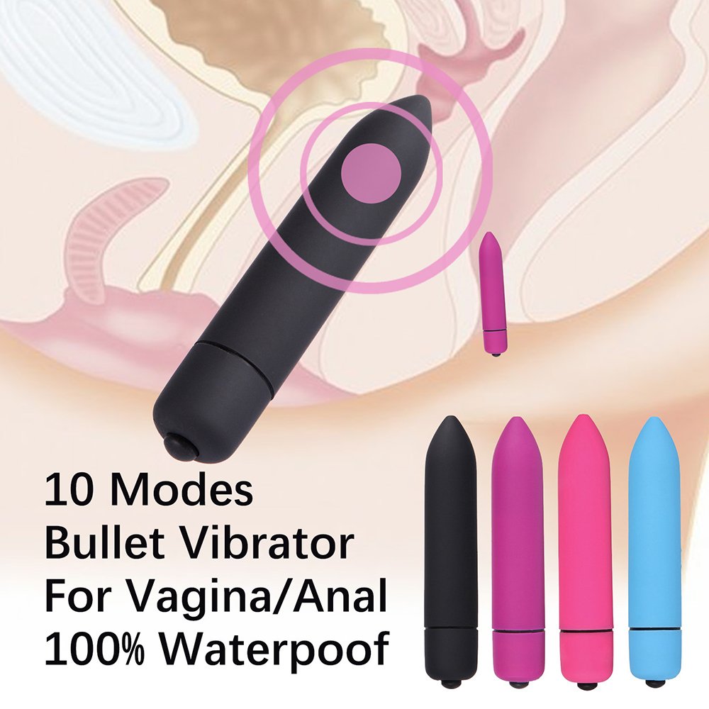 10 Speed Mini Bullet Vibration Adult Female Dildo Clit  Stimulation Sex Toy Vibrating Jump G Spot Vagina Vibrator For Women