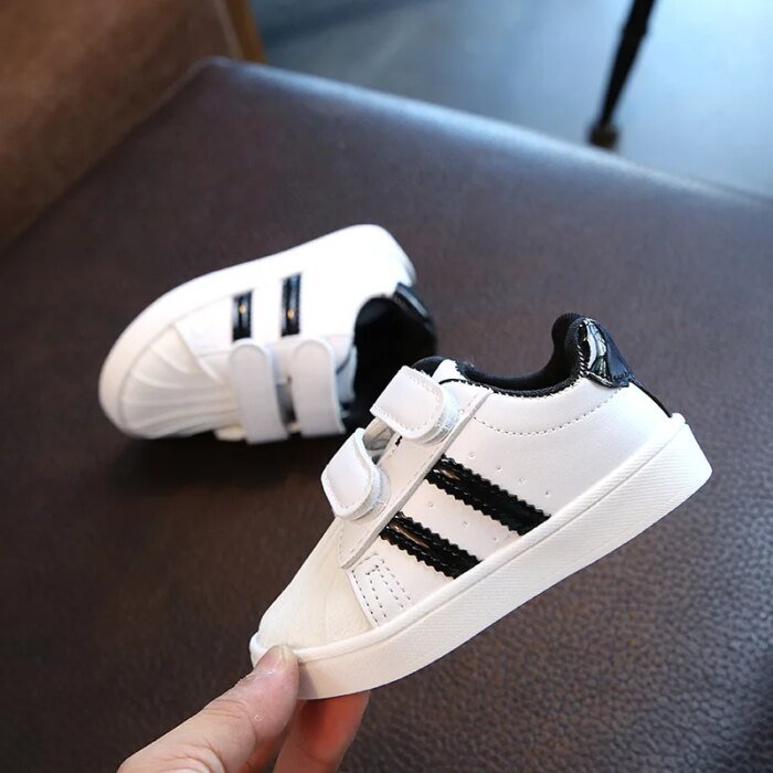 Baby Shoes Boys Sneakers Toddler Girls Shoes For Children PU Leather Flats Fashion Infant Soft Kids Casual Shoes Sapato Infantil - Image 4