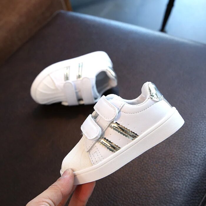 Baby Shoes Boys Sneakers Toddler Girls Shoes For Children PU Leather Flats Fashion Infant Soft Kids Casual Shoes Sapato Infantil - Image 5