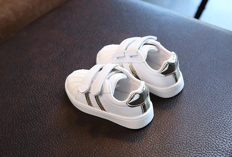 Baby Shoes Boys Sneakers Toddler Girls Shoes For Children PU Leather Flats Fashion Infant Soft Kids Casual Shoes Sapato Infantil