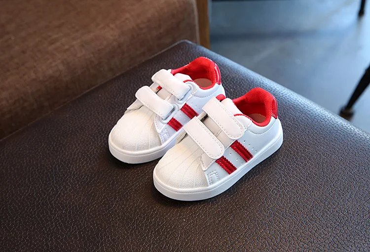 Baby Shoes Boys Sneakers Toddler Girls Shoes For Children PU Leather Flats Fashion Infant Soft Kids Casual Shoes Sapato Infantil