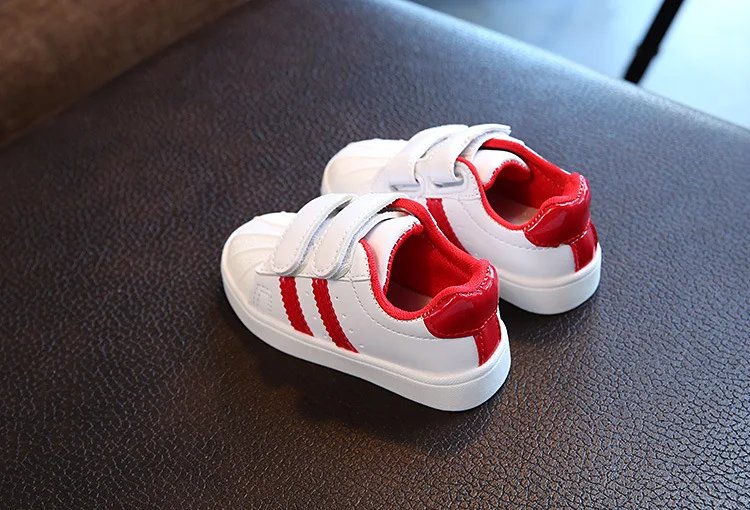 Baby Shoes Boys Sneakers Toddler Girls Shoes For Children PU Leather Flats Fashion Infant Soft Kids Casual Shoes Sapato Infantil
