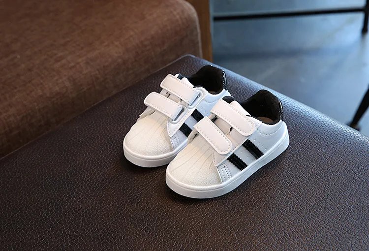 Baby Shoes Boys Sneakers Toddler Girls Shoes For Children PU Leather Flats Fashion Infant Soft Kids Casual Shoes Sapato Infantil