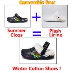Winter Cotton Shoes for Children Warm Plush Clogs for Kids Outdoor Garden Shoes for Boys Girls Soft Comfortable Home Slippers - Image 6
