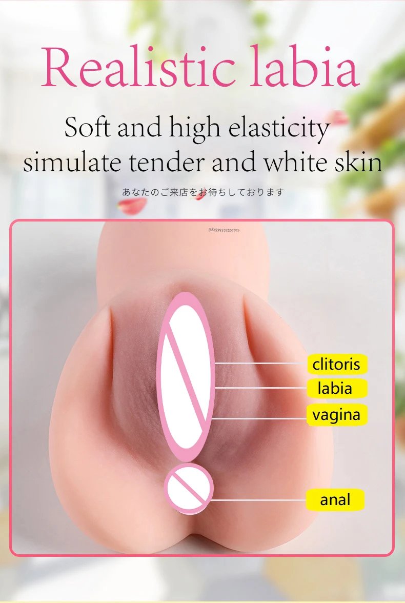 Sex Toys for Men Vagina Male Masturbators Cup Real Pussy Real Vagina Sextoys Silicone Adult Product 3D Realistic Masturbator