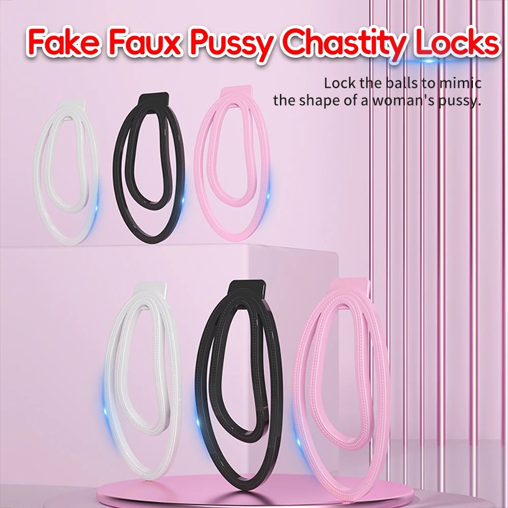 Fufu Clip Sissy Dress Men Chastity Cage Lock Male Chastity Adult Toys Fake Penis Male Bondage Body Esthetics Urethral Chastity