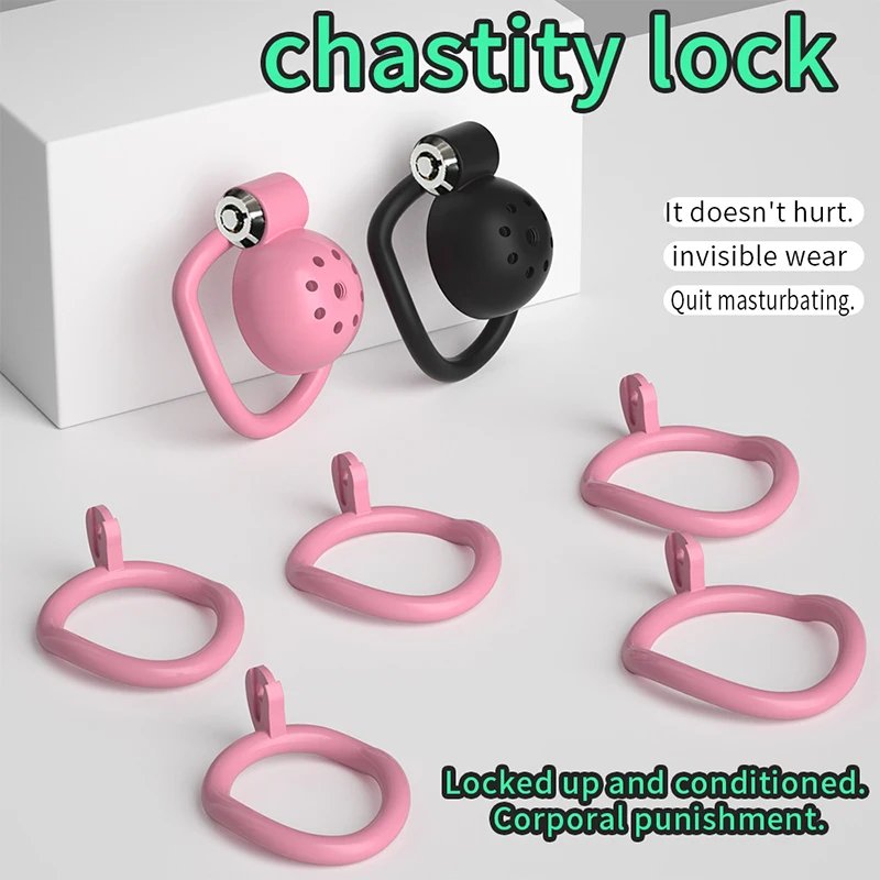 Men's Chastity Cage Penis Exercise Penis Preventing Over-Masturbation Cock Cage Adult Abstinence Bondage Toys SM Micro Chastity