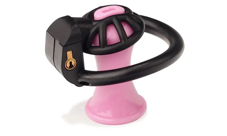 2023 Super Small Penis Ring Sissy Chastity  Cage,Locked In Lust Male Chastity Device With  Innievader Add-On