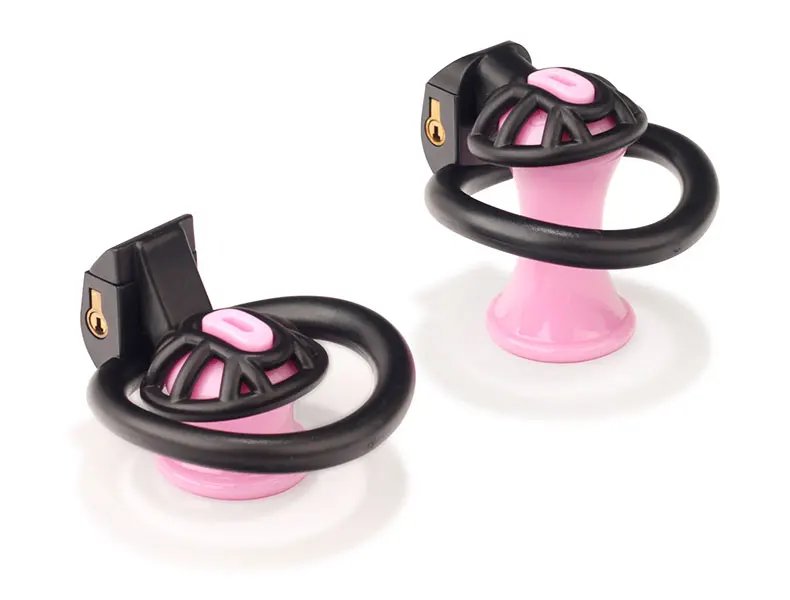 2023 Super Small Penis Ring Sissy Chastity  Cage,Locked In Lust Male Chastity Device With  Innievader Add-On